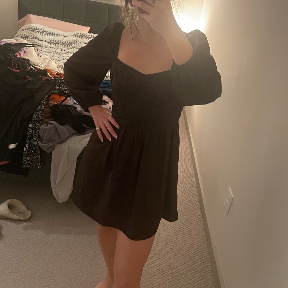 GIANNI BINI brown dress